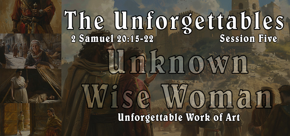 Unforgettable Work of Art – The Unforgettables (Session Five)