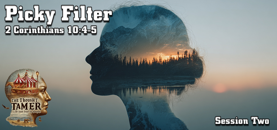 Picky Filter – The Thought Tamer (Session Two)